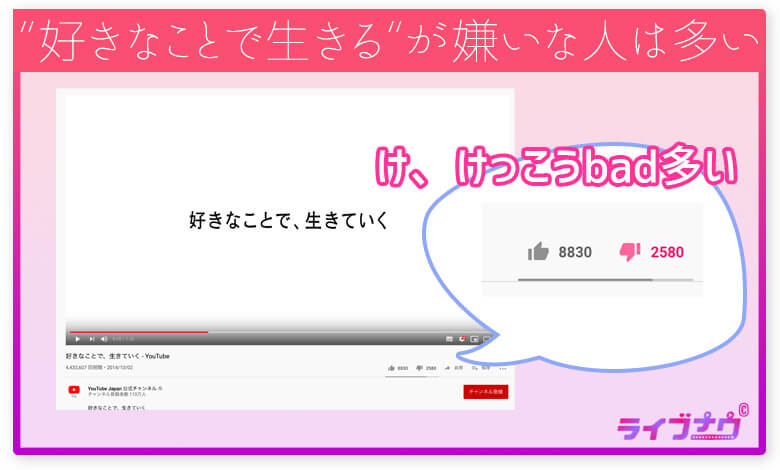 好きなことで生きるの嫌い