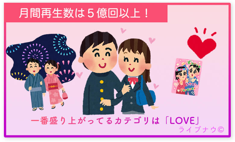 ミクチャ　mixchannel LOVE カップル　アプリ