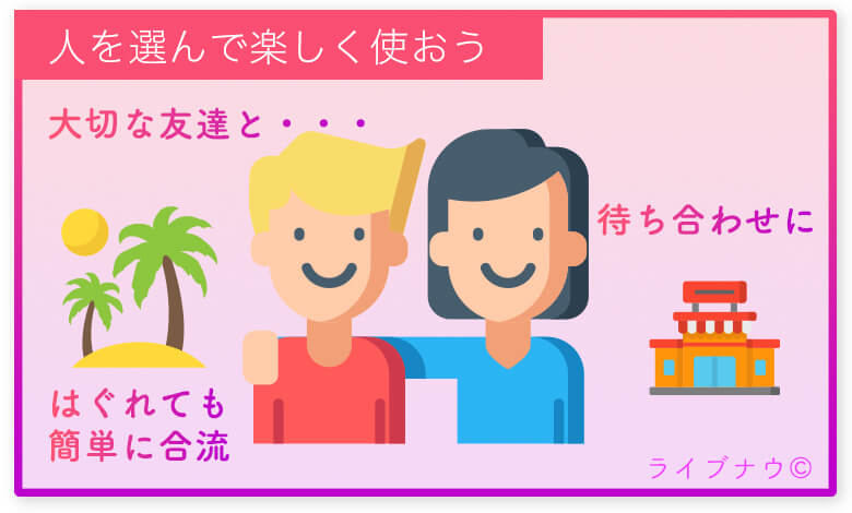zenly ゼンリー 居場所 友達